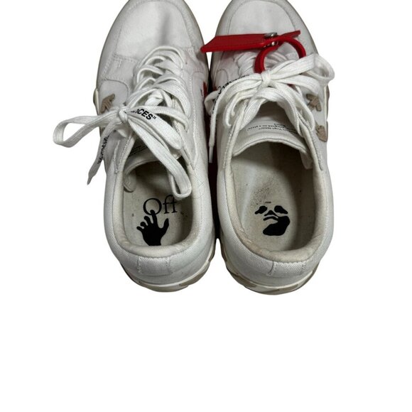 Off-White Vulcanized Vulc Low Sneakers Size 41 Women's 10 Men's 8-8.5 w Dustbag - Picture 4 of 12